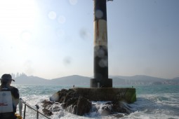 (영해기점 5) 부산 송정 1.5미터암 근접