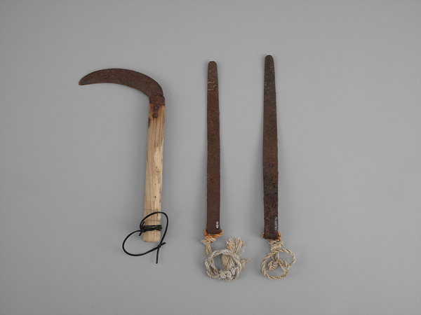 A Hoe (jeonggae homi) and a Spear (bitchang)