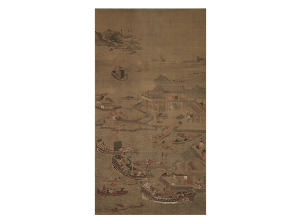 Painting of Joseon Royal Envoy Vessels