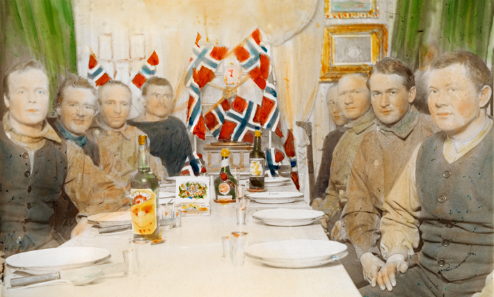 노르웨이의 위대한 탐험가 / 로알 아문센 Roald Engelbregt Gravning Amundsen(1872-1928) 그림