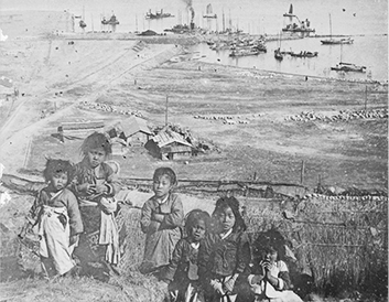 1900년대 초 부산항 전경(작가 미상