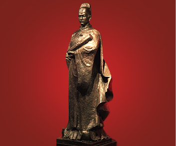 정화 동상 사진 