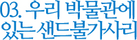 03. 우리 박물관에 있는 샌드 불가사리
